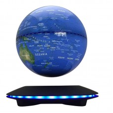 6" LED Magnetic Levitation Globe World Map Floating Levitating Rotating Earth    614993338561  162865485221